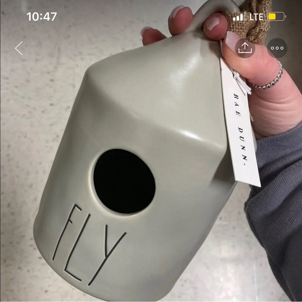 Rae Dunn Birdhouse